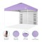 Best Choice Products 10x10ft Easy Setup Pop Up Canopy, Portable Tent w/ Side Wall, 1-Button Push, Case